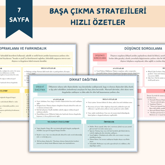 Başa Çıkma Stratejileri Notları